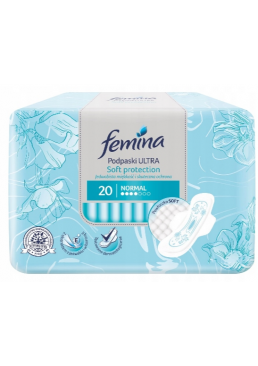 Гігієнічні прокладки Femina ULTRA NORMAL soft, 20 шт 