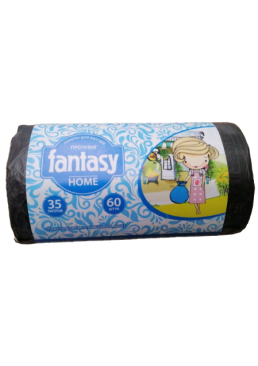 Пакеты для мусора Fantasy 35 л, 60 шт