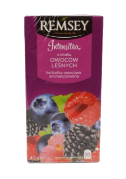 Чай фруктовий лісові ягоди Remsey Intensitea, 20 пак