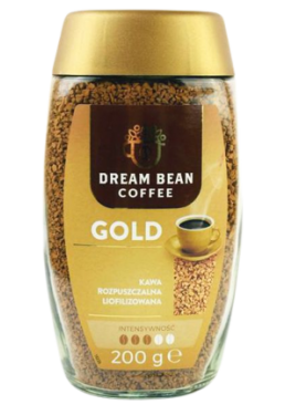 Кава розчинна Dream Bean Gold, 200 г