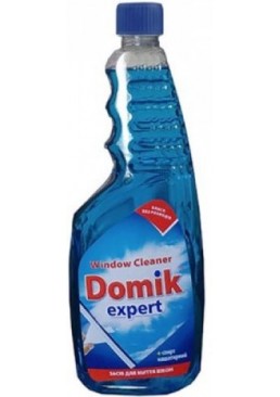 Средство для мытья окон и стекла DOMIK EXPERT запаска, 700 мл