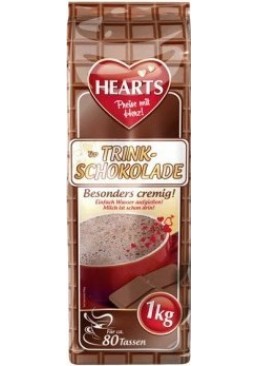 Горячий шоколад Hearts Trink-Schokolade, 1кг