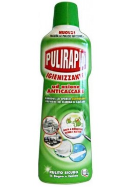 Засіб проти накипу з дезинфікуючим ефектом Pulirapid Igienizzante, 500 мл