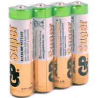 Батарейка GP AAA (LR03) Super Alkaline 24A-S2, 4 шт