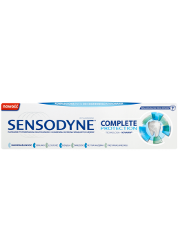 Зубная паста Sensodyne Complete Protection с фтором, 75 мл