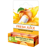 Гигиеническая помада Fresh Juice Apricot 3,6 г, 1 шт