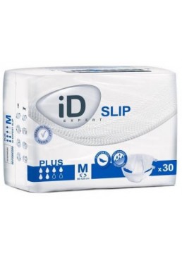Подгузники для взрослых iD Slip Plus размер M (80-125 см), 30 шт