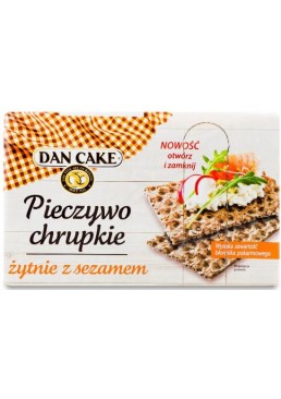 Хлібці Dan Cake житні з кунжутом, 250 г