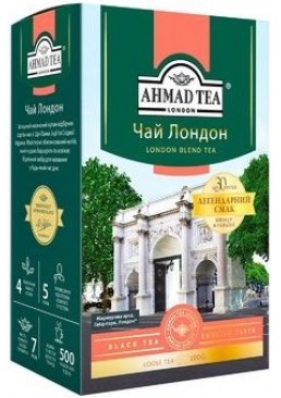 Чай черный AHMAD TEA Лондон, 100 г