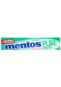 Жевательная резинка Mentos Pure со вкусом зеленой мяты, 1 шт