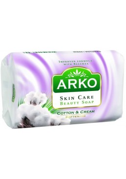 Мыло туалетное Arko Cotton and cream, 90 г