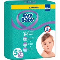 Підгузки Evy Baby Economy Junior 5 (11-25 кг), 30 шт