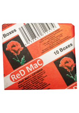 Упаковка сірників Red Mac, 10 шт