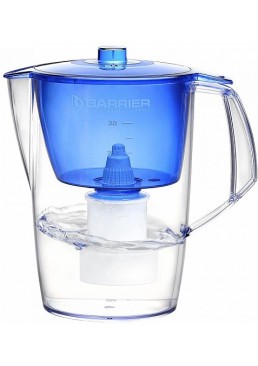 Фільтр-глечик BARRIER LIGHT для очищення та фільтрації води, 3.6 л, синій