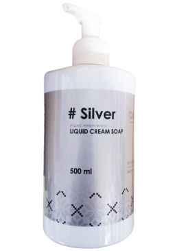 Рідке крем-мило Bee Clean Silver з екстрактом алое, 500 мл