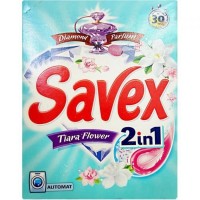 Пральний порошок Savex Diamond Parfum 2в1 Tiara Flower автомат, 400 г