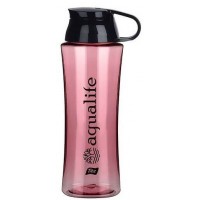 Бутылка для воды Titiz plastik Aqua розовая, 650 мл 