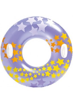Надувний круг Intex Зірки (59256) 91 см