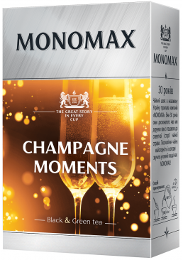 Чай черный и зеленый Мономах Champagne Moment, 80 г