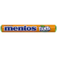 Жувальні цукерки Mentos Fanta Orange, 37 г