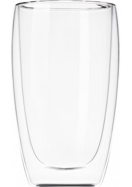 Набір чашок Ardesto (AR2645G) з подвійними стінками для латте, 450 мл х 2 шт