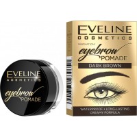 Помада для бровей Eveline Cosmetics Темно коричневый, 4 г