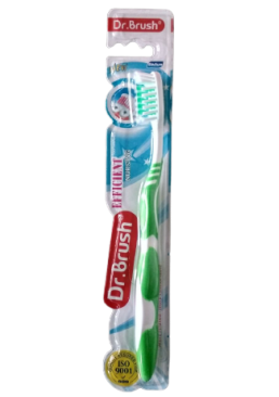 Щетка зубная Dr. Brush Эффективный уход medium, 1 шт