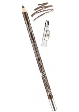 Карандаш для глаз с точилкой TF Cosmetics Eyeliner Pencil 132 темный серо-коричневый, 1 шт