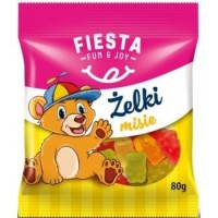 Конфеты желейные Fiesta Мишки, 80 г