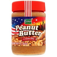Арахісове масло Gina Peanut Butter Crunchy зі шматочками горішків, 350 г