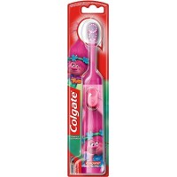 Дитяча електрична зубна щітка Colgate Trolls на батарейці 3+, 1 шт