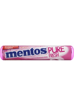 Жевательная резинка Mentos Pure Fresh со вкусом тутти-фрутти, 16 г