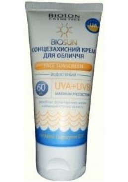 Солнцезащитный крем для лица Bioton Cosmetics BioSun SPF60, 50 мл