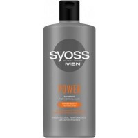 Шампунь Syoss Men Power з Кофеїном для нормального волосся, 440 мл