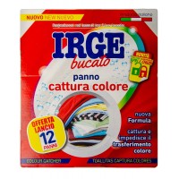 Салфетка-ловушка IRGE для стирки цветных вещей, 12 шт
