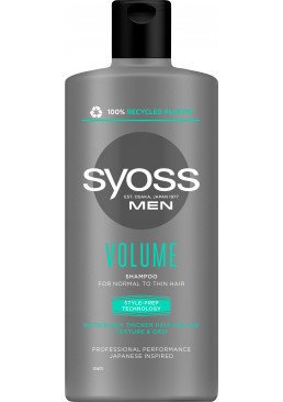 Шампунь SYOSS Men Volume для нормальных и тонких волос. 440 мл