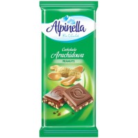 Шоколад Alpinella молочный с орехами, 90 г