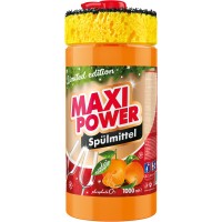 Средство для мытья посуды Maxi Power Мандарин, 1 л