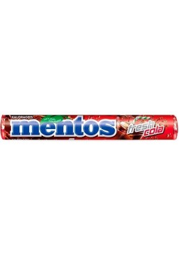 Драже жувальне Mentos зі смаком Кола, 37.5 г