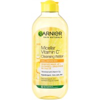 Мицеллярная вода Garnier Skin Naturals с витамином С для тусклой кожи лица с эффектом сияния, 400 мл