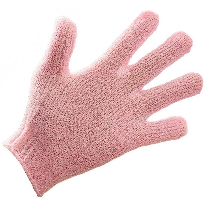 Массажная перчатка-скраб Bath Glove для лица и тела, 2 шт - 