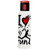 Пляшка для води Herevin Hanger-I Love Run (161417-010), 500 мл