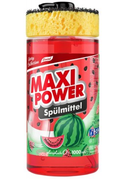 Средство для мытья посуды Maxi Power Арбуз, 1 л