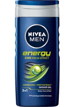Гель для душа Nivea Men Active Energy, 250 мл