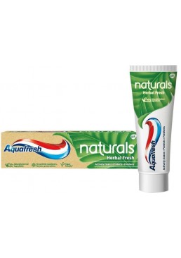 Зубная паста Aquafresh Травяная свежесть с натуральными компонентами, 75 мл