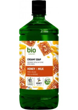 Жидкое мыло BIO Naturell Мед с молоком, 946 мл (запаска)