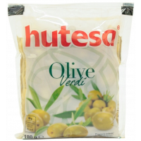 Оливки зеленые Hutesa с косточкой, 180 г