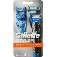 Бритва Gillette Fusion ProGlide Styler с кассетой+3 насадки для бороды/усов