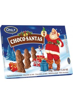 Шоколад молочний Merry X-Mas Only різдвяний фігурний, 100 г