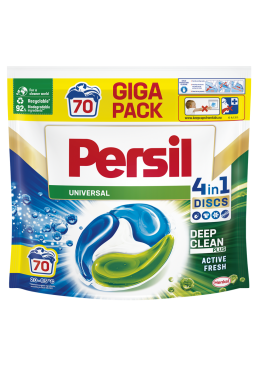Капсулы для стирки Persil Universal Fresh для всех типов тканей, 70 шт